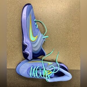 Nike Giannis Purple and Teal Basketball Shoes 12.5